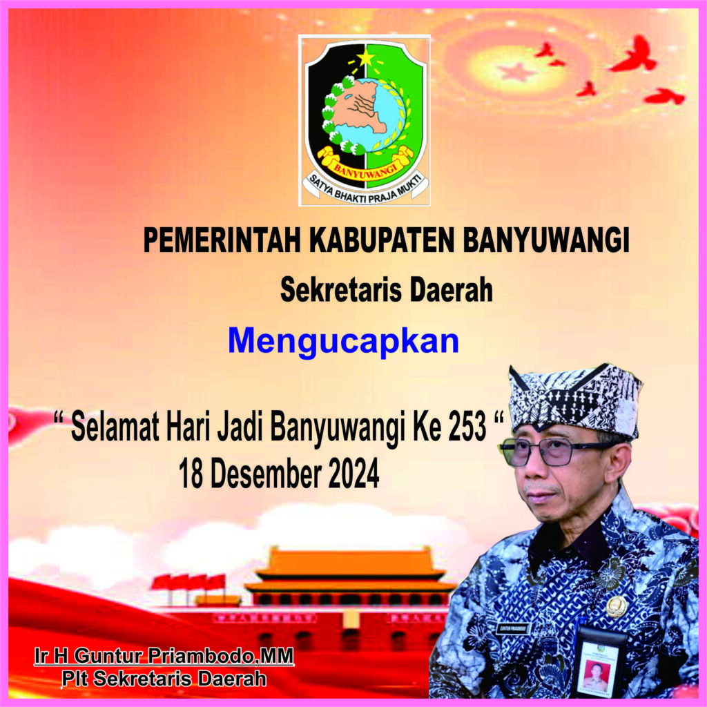 ucapan Harjadi 253 Banyuwangi